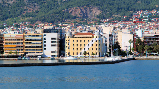  a photo shoot in the city of Volos