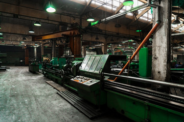 Industry factory iron works steel and machine