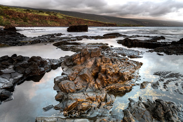 Rocks by the sea, Big Island Hawaii