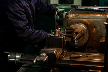 Industry factory iron works steel and machine