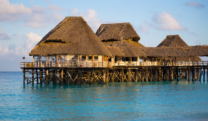  Bungalow on the water. Village Kendwa. Zanzibar island. Africa