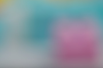 Multi color bokeh abstract background