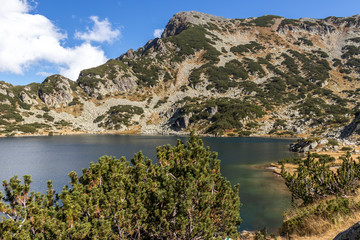 Landscape of Popovo Lake, Pirin Mountain, Bulgaria