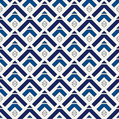 Arrows, scales seamless pattern. Ethnic, tribal print. Squama, chevrons ornament. Repeated arrowhead, triangular shapes