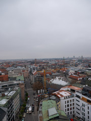 Fototapeta premium Munich city in Germany during winter