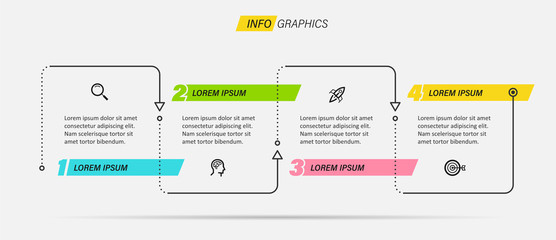 Vector infographic template