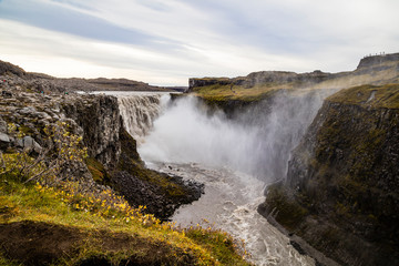 Fototapeta na wymiar Dettifoss, waterfall in Iceland