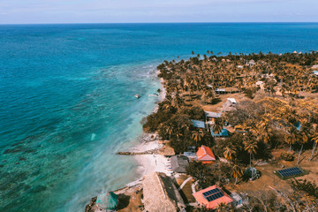 Tintinpan and isla Mucura in San Bernardo Islands, on Colombia's Caribbean Coast