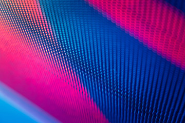 CloseUp LED blurred screen. LED soft focus background. abstract background ideal for design.
