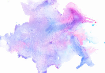 Artistic 3d Illustration Of A Hand Painted Watercolor Texture
