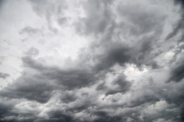 Obraz premium dark clouds and moody sky