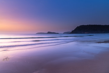 Hot Summer Dawn Seascape