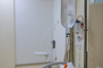 iv infusion saline intravenous injection medicine for healing patient illness in hospital
