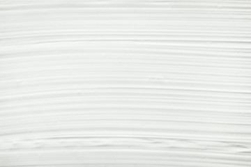 Naklejka premium White Background, Minimal Abstract White Background of Brush Strokes Acrylic White Paint
