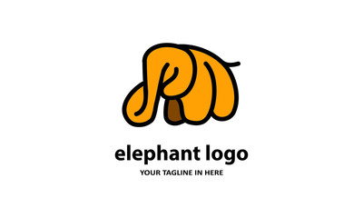 The concept of modern Sderhana elephant logo design is easy to remember