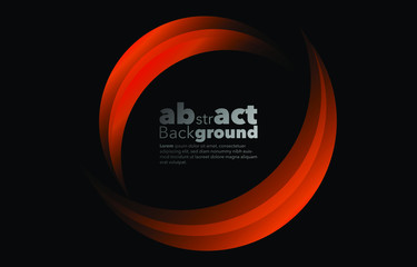 Linear geometric pattern, abstract premium lava red gradient on a black background. card. Poster. Landing Page Webside. Minimal Concept. Trends of the future.