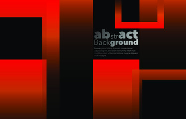 Linear geometric pattern, abstract premium lava red gradient on a black background. card. Poster. Landing Page Webside. Minimal Concept. Trends of the future.