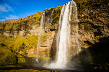 Seljalandsfoss, waterfall in Iceland