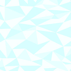light cyan and white polygonal background for design