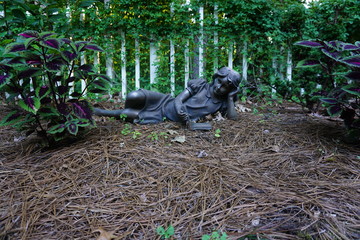 Lounging in the Garden