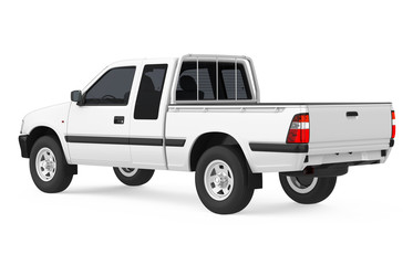 Pickup Truck Isolated