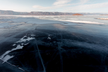 Lake Baikal, Russia, the world's largest freshwater lake, is located in Siberia and was declared a...