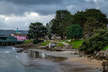 Old Fisherman's Wharf, Monterey Bay at Dawn