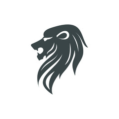 lion logo template