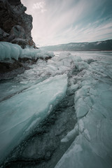 Lake Baikal, Russia, the world's largest freshwater lake, is located in Siberia and was declared a...