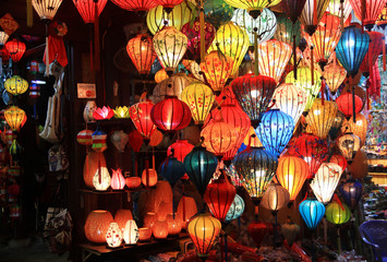 Colorful lanterns of Hoian, Vietnam