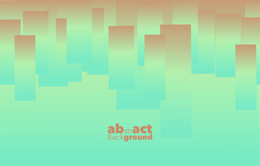 Square graphic, abstract gradient on a sky blue and orange peach background with copy space. card. Poster. elements design for presentation. Landing Page Webside. Minimal Concept.