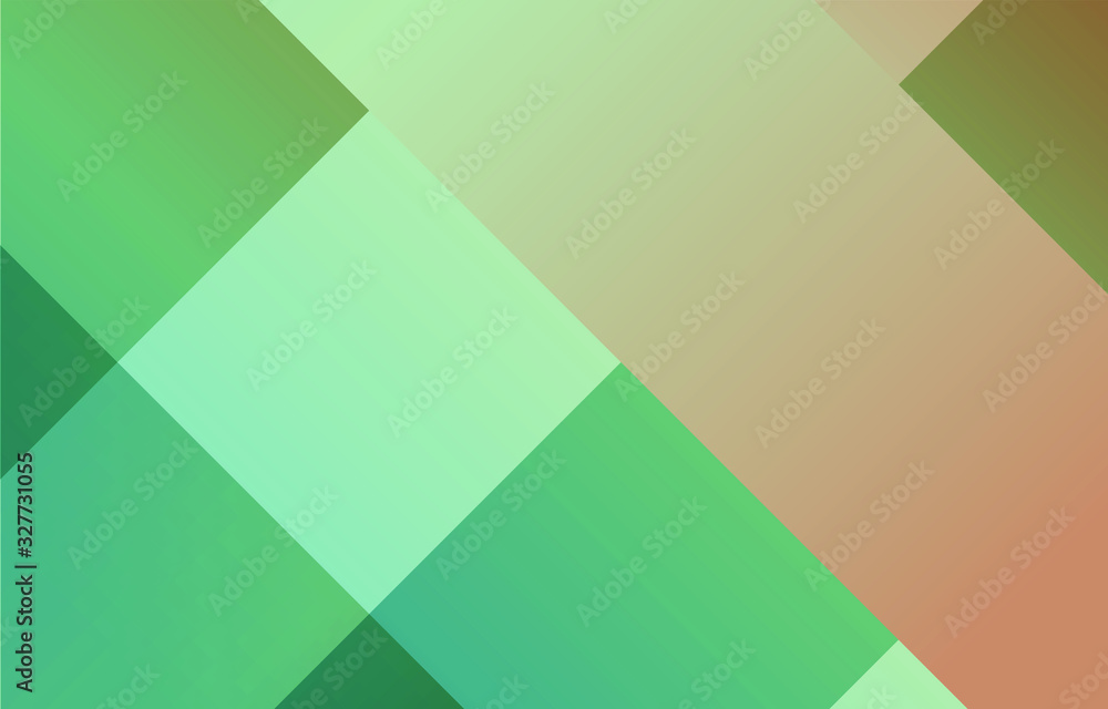 Poster square graphic, abstract gradient on a sky blue and orange peach background with copy space. card. p