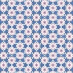 Kaleidoscope seamless background pattern for printing on fabric, paper for scrapbook, wallpaper, cover, page book.