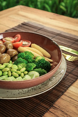 Vegan Buddha Bowl with tofu