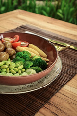 Vegan Buddha Bowl with tofu