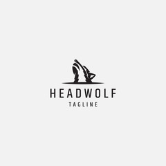 Wolf Creative Concept Logo Design Template