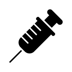 syringe icon vector template