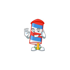 Call me funny rocket USA stripes mascot picture style