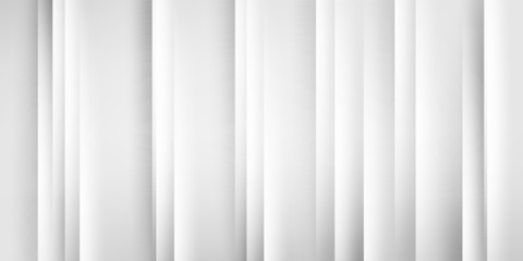 Obraz premium White abstract background. Vector horizontal banner.