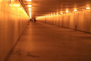 Underground pedestrian crossing.