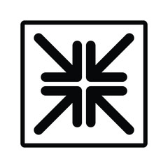 expand and miniaturiz icon