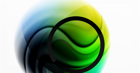 Abstract background, fluid mixing gradient liquid style colors composition. Vector Illustration For Wallpaper, Banner, Background, Card, Book Illustration, landing page