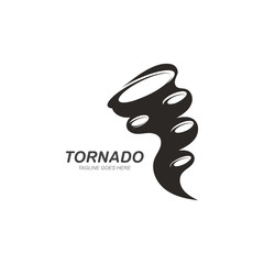 Tornado symbol vector illustration