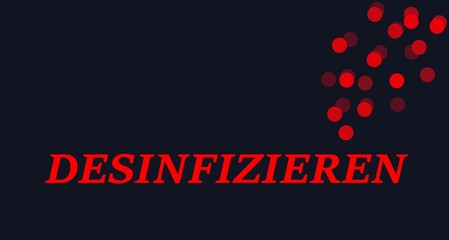 desinfizieren