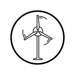 wind wheel icon