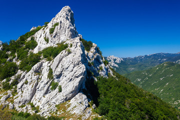 Dabarski kukovi rocks on the Velebit mountain, Croatia