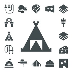Modern Simple Set of painting Vector filled Icons