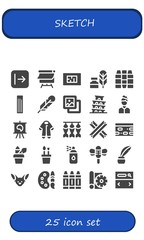sketch icon set