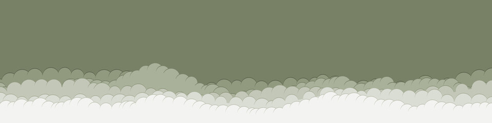 Abstract Color Clouds Sky Generative Art background illustration