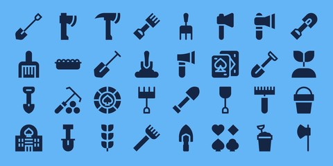 spade icon set